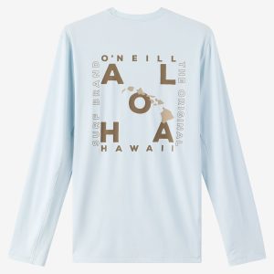 Hawaii Layout UPF Long Sleeve Shirt