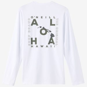 Hawaii Layout UPF Long Sleeve Shirt
