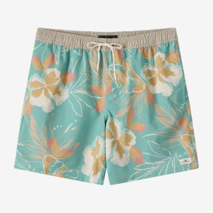Boy's Hermosa Elastic Waist Lined 16 Swim Trunks