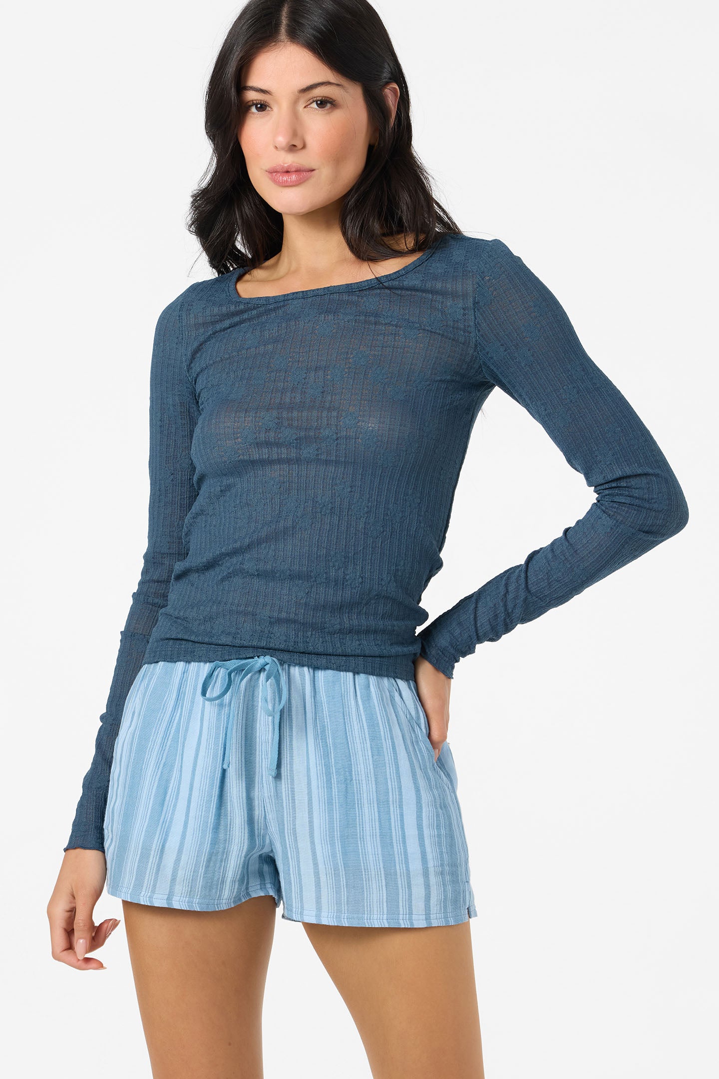 Marliz Lace Top Long Sleeve Top