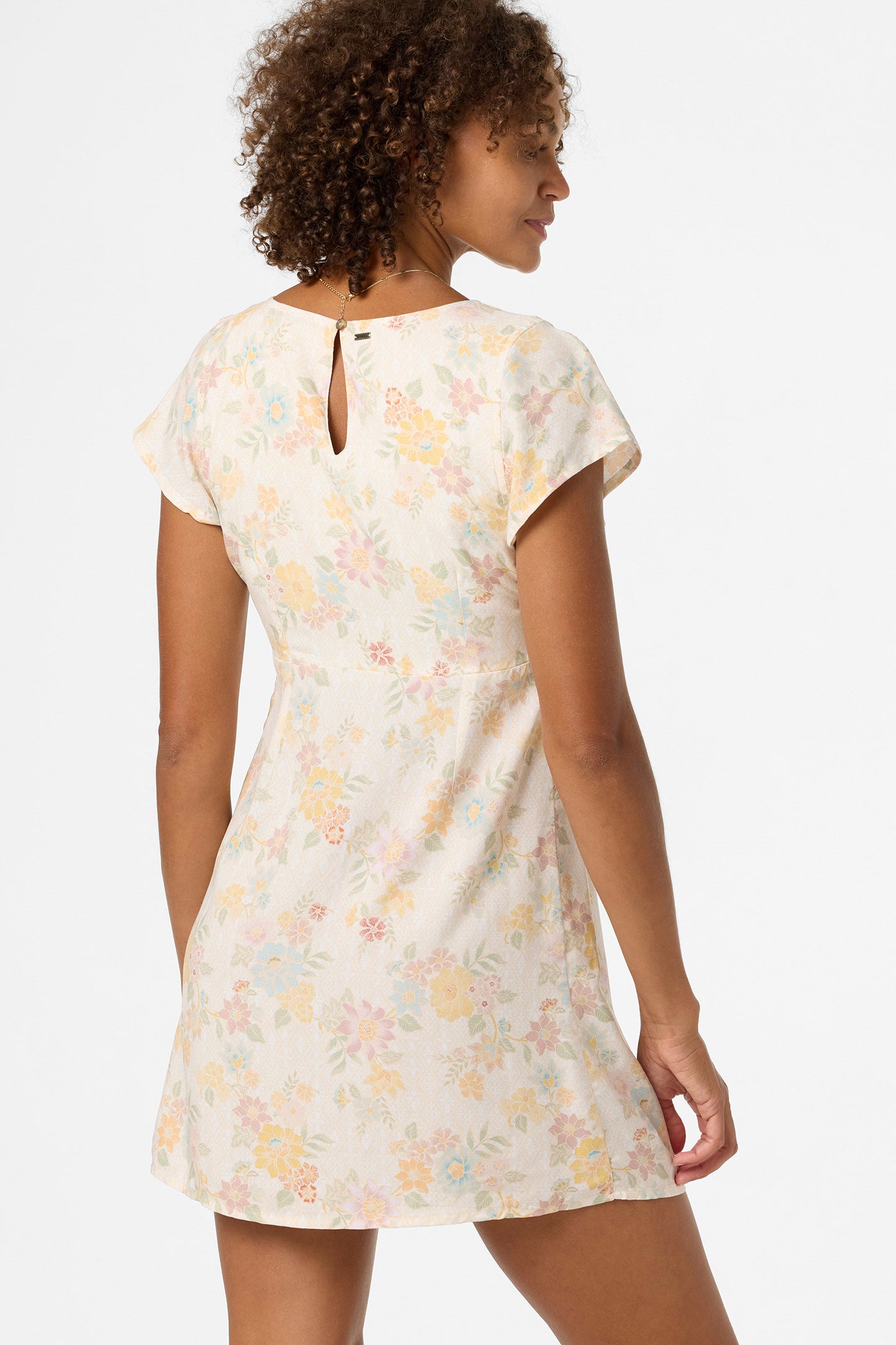 Robin Floral Mini Dress - Image 2
