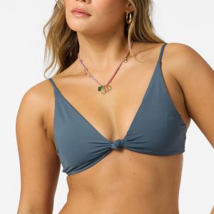 Saltwater Solids Pismo Bralette Bikini Top
