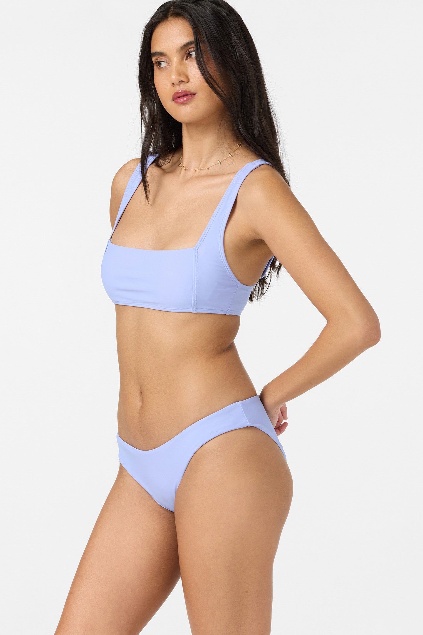 Saltwater Solids Blue Lagoon Full Bikini Bottoms - Image 7