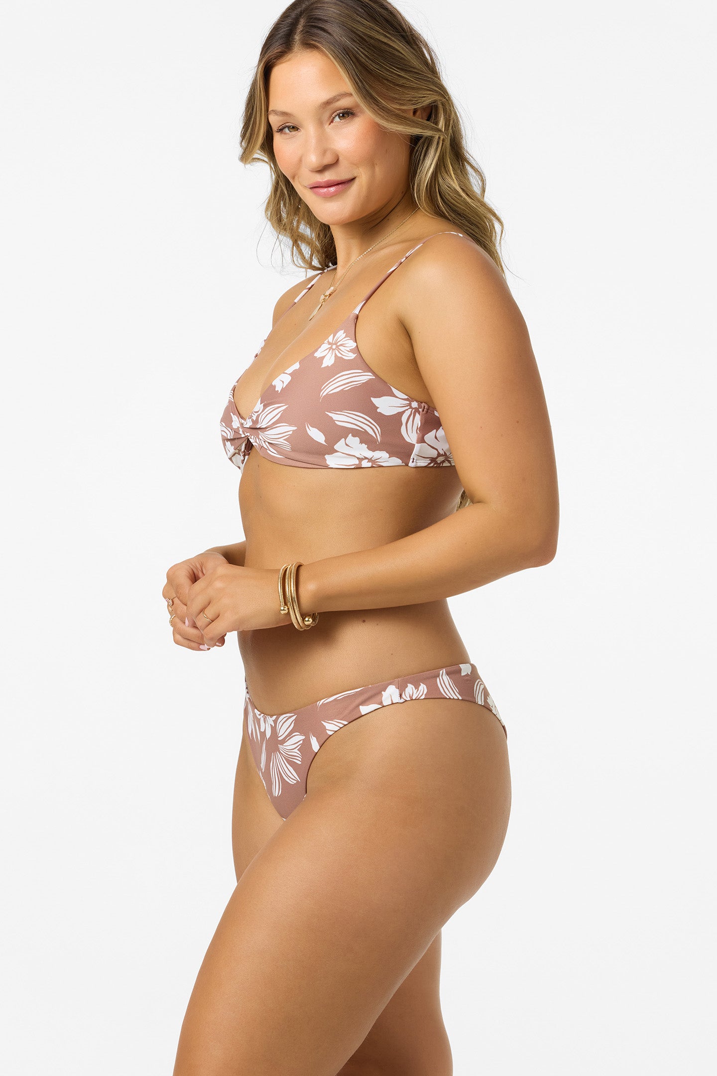 Nomad Floral Malibu Bralette Bikini Top - Image 5