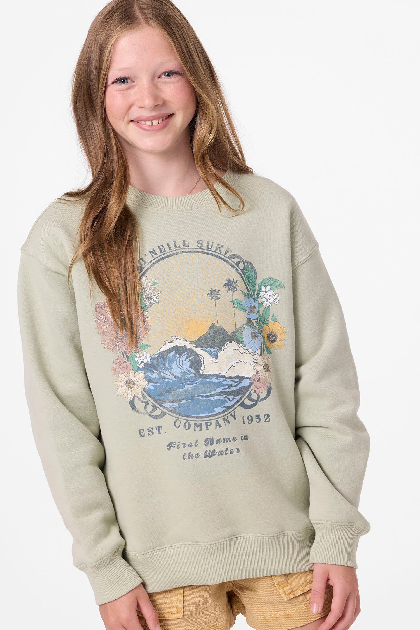 Girl's Skylar Crew Neck Fleece - Image 4