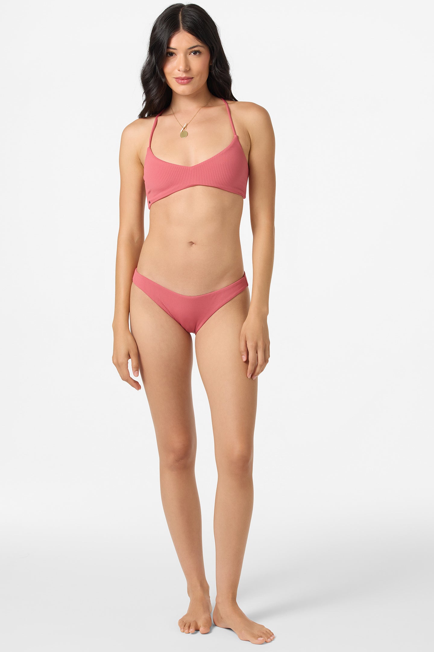 Saltwater Solids Rib Rockley Medium Bikini Bottoms - Image 5