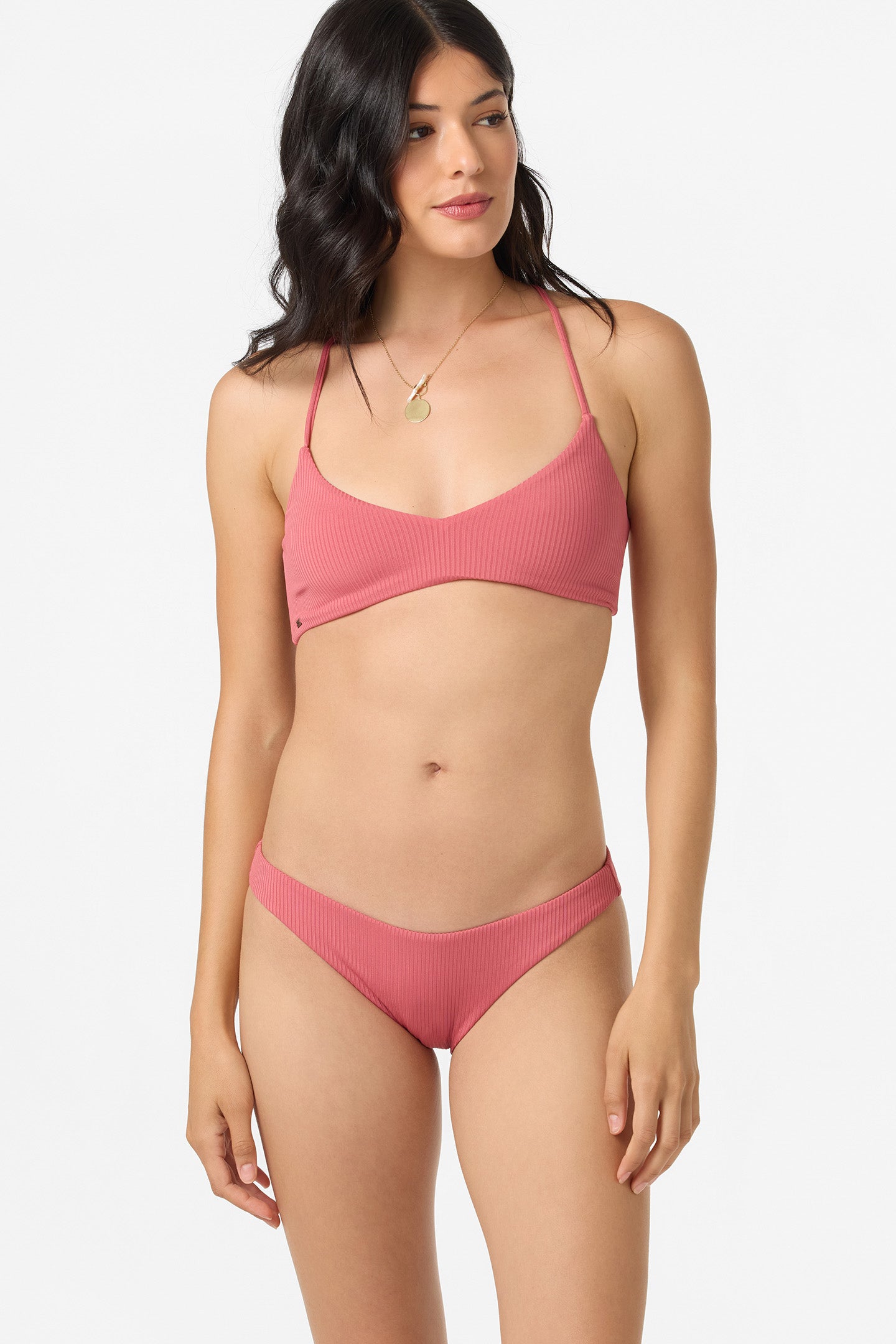 Saltwater Solids Rib Rockley Medium Bikini Bottoms - Image 2