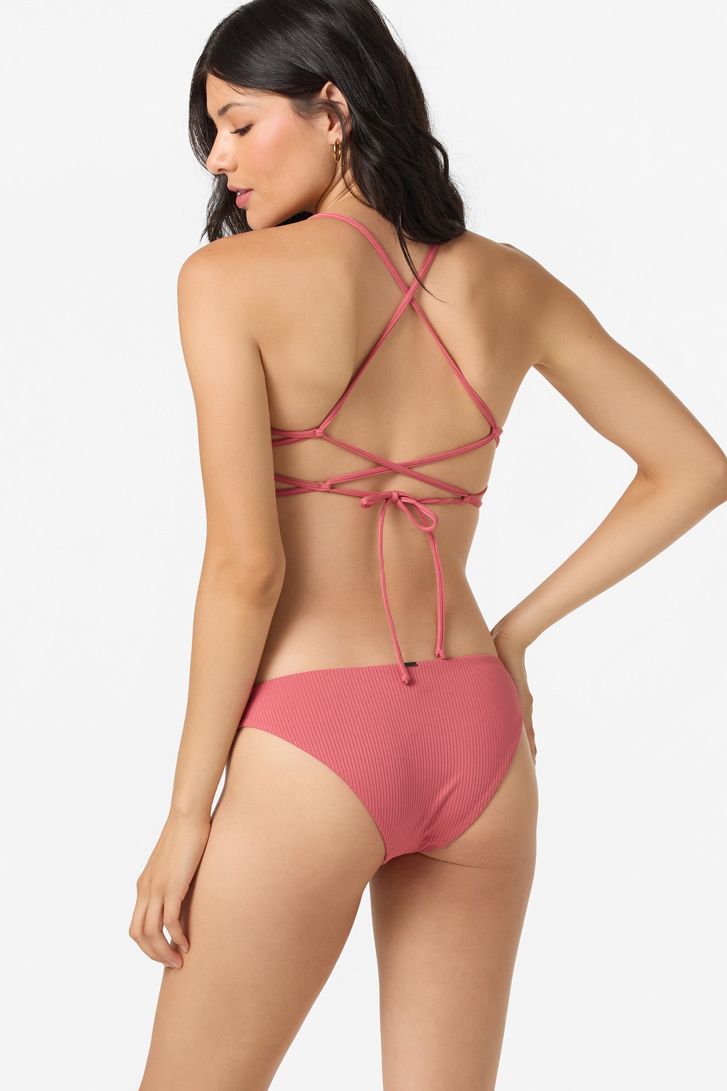 Saltwater Solids Rib Rockley Medium Bikini Bottoms