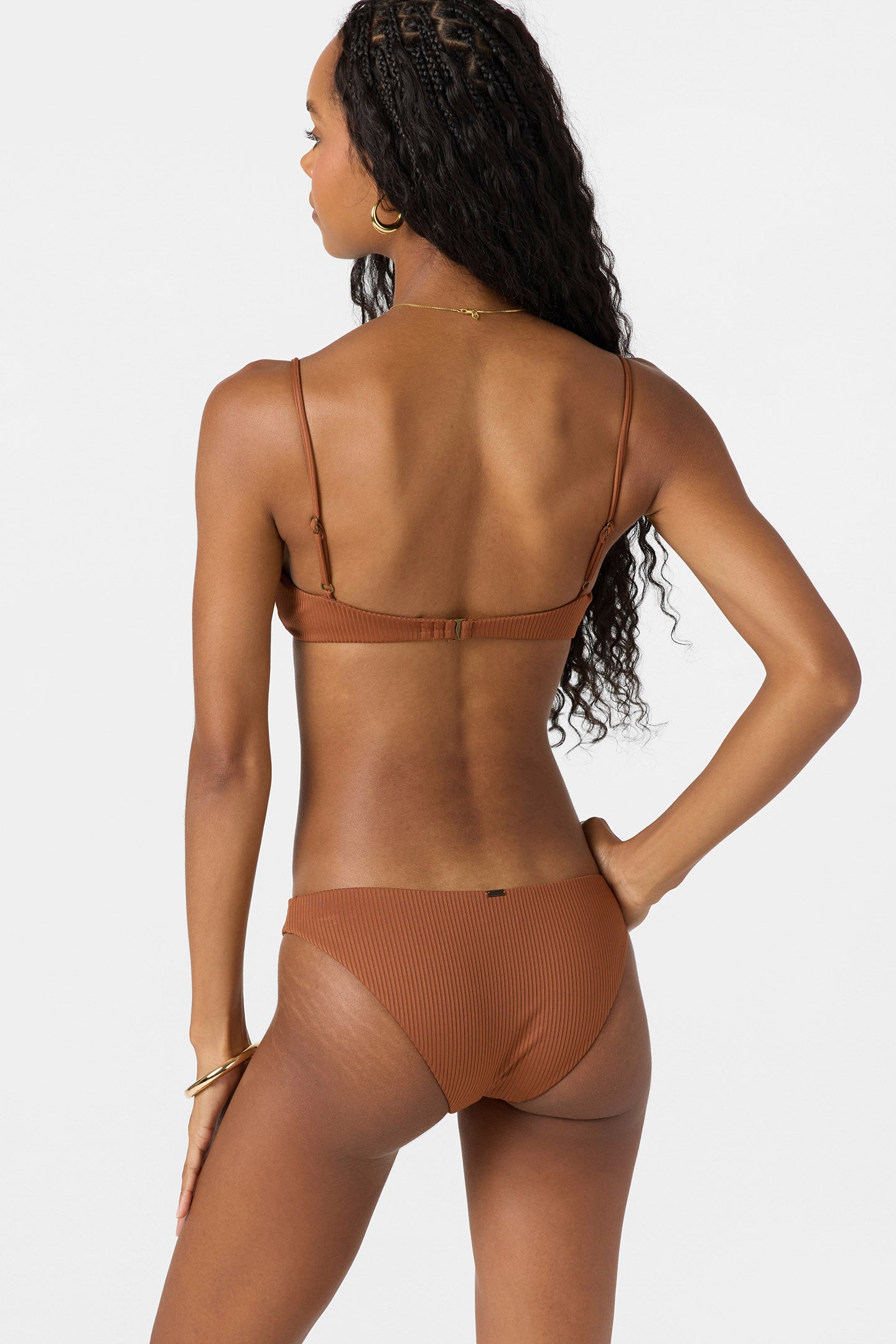 Saltwater Solids Rib Rockley Medium Bikini Bottoms - Image 7