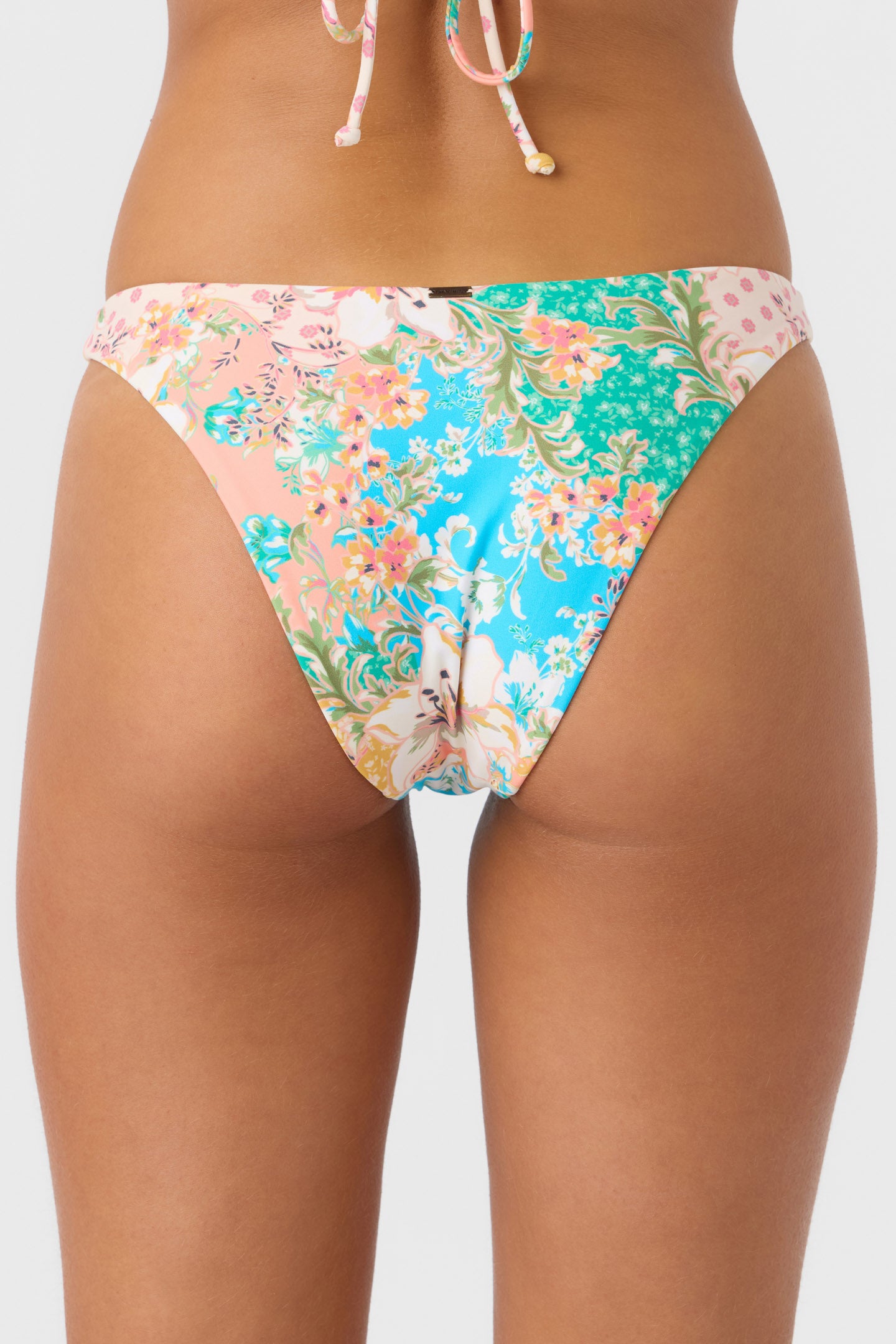 Lua Floral Flamenco Cheeky Bikini Bottoms - Image 6