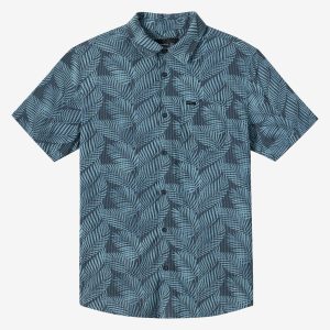 TRVLR Perforated Printed Standard Fit Shirt