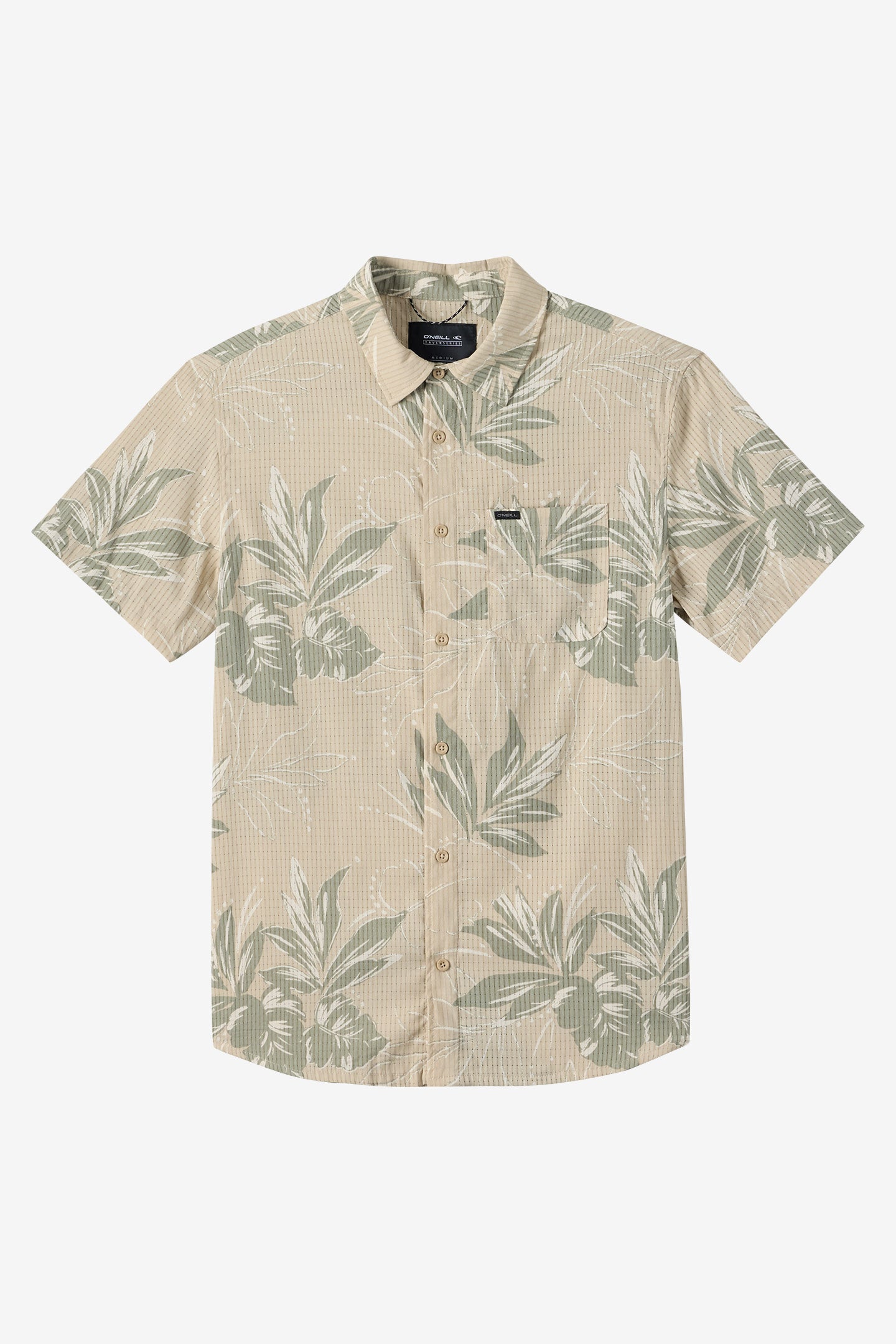 TRVLR Perforated Printed Standard Fit Shirt - Image 2