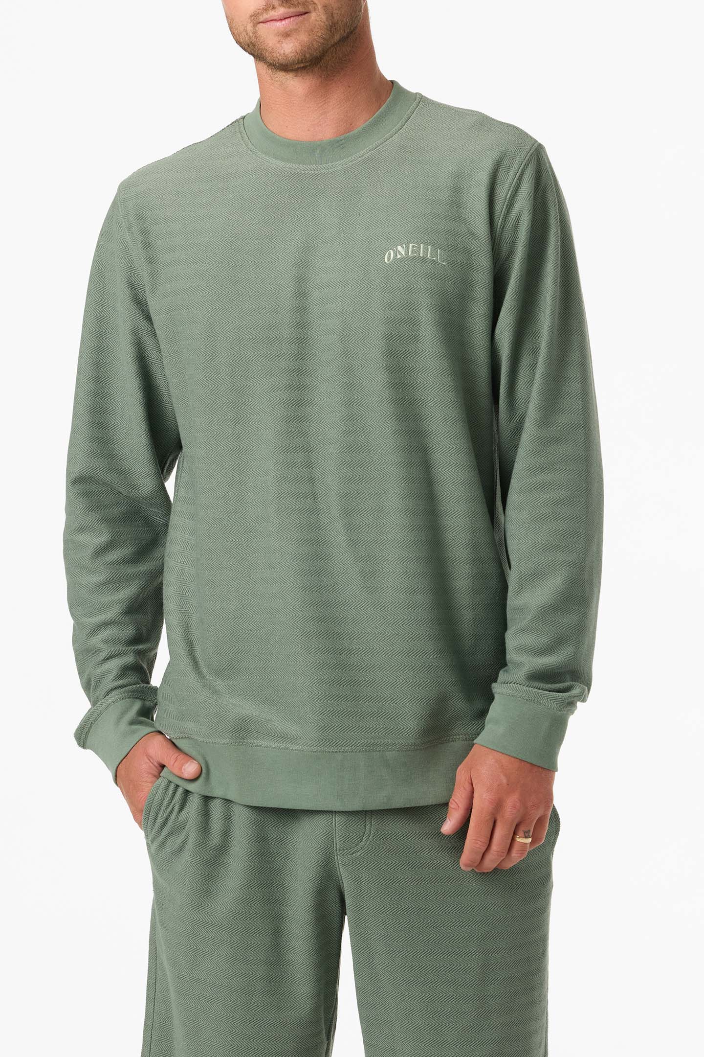 Bavaro Solid Crew Neck Fleece - Image 2