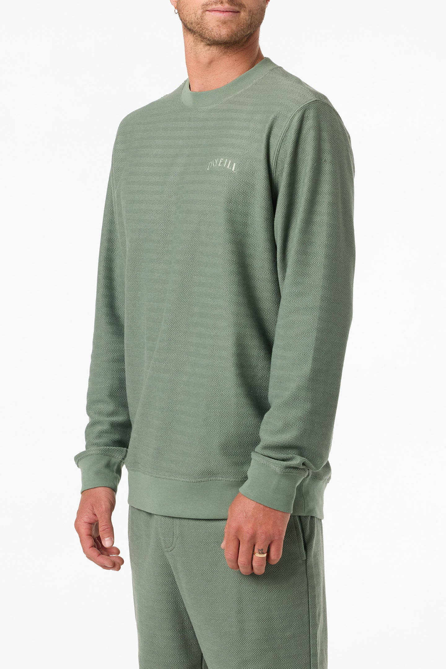 Bavaro Solid Crew Neck Fleece - Image 3