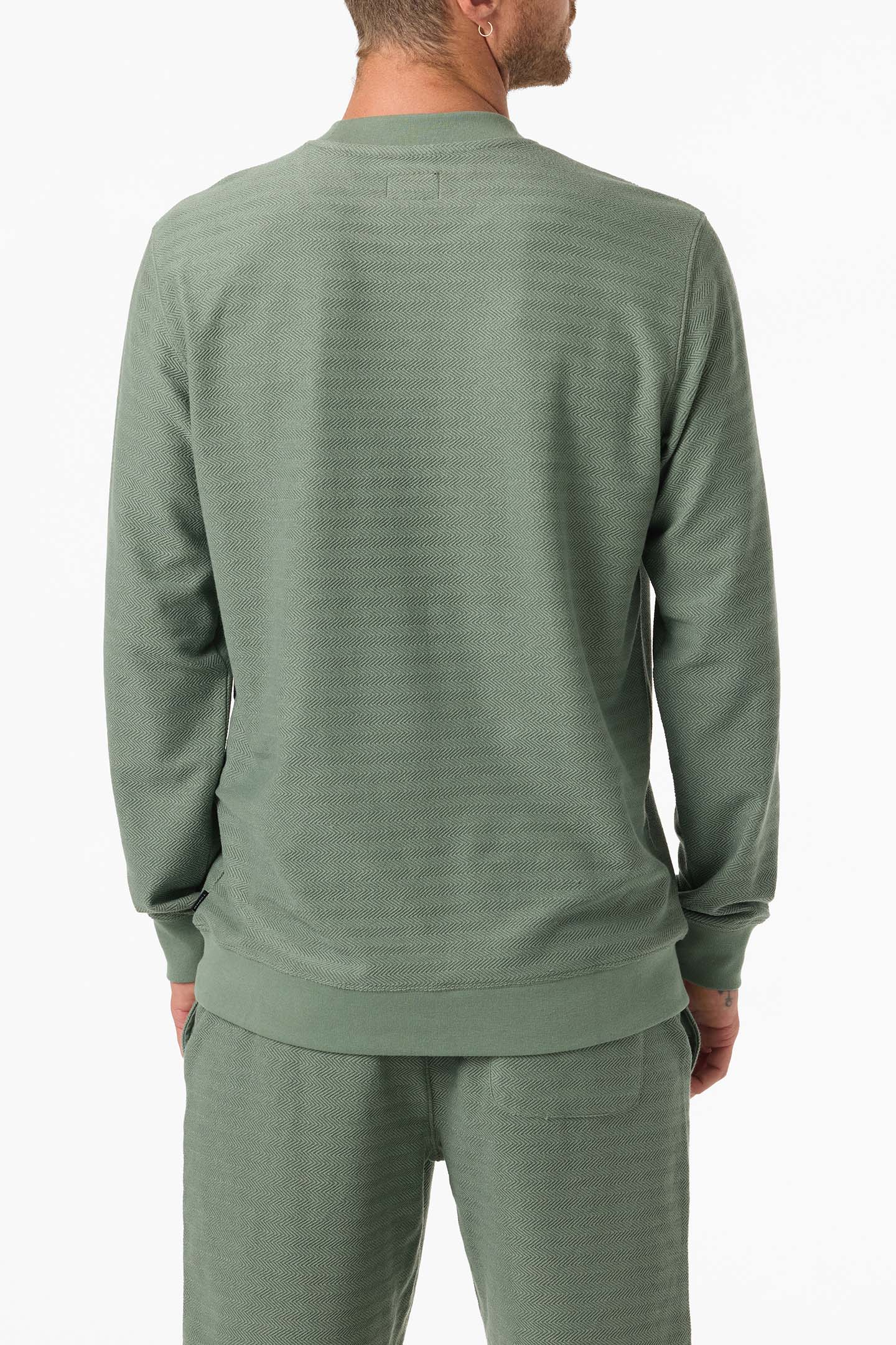 Bavaro Solid Crew Neck Fleece - Image 5