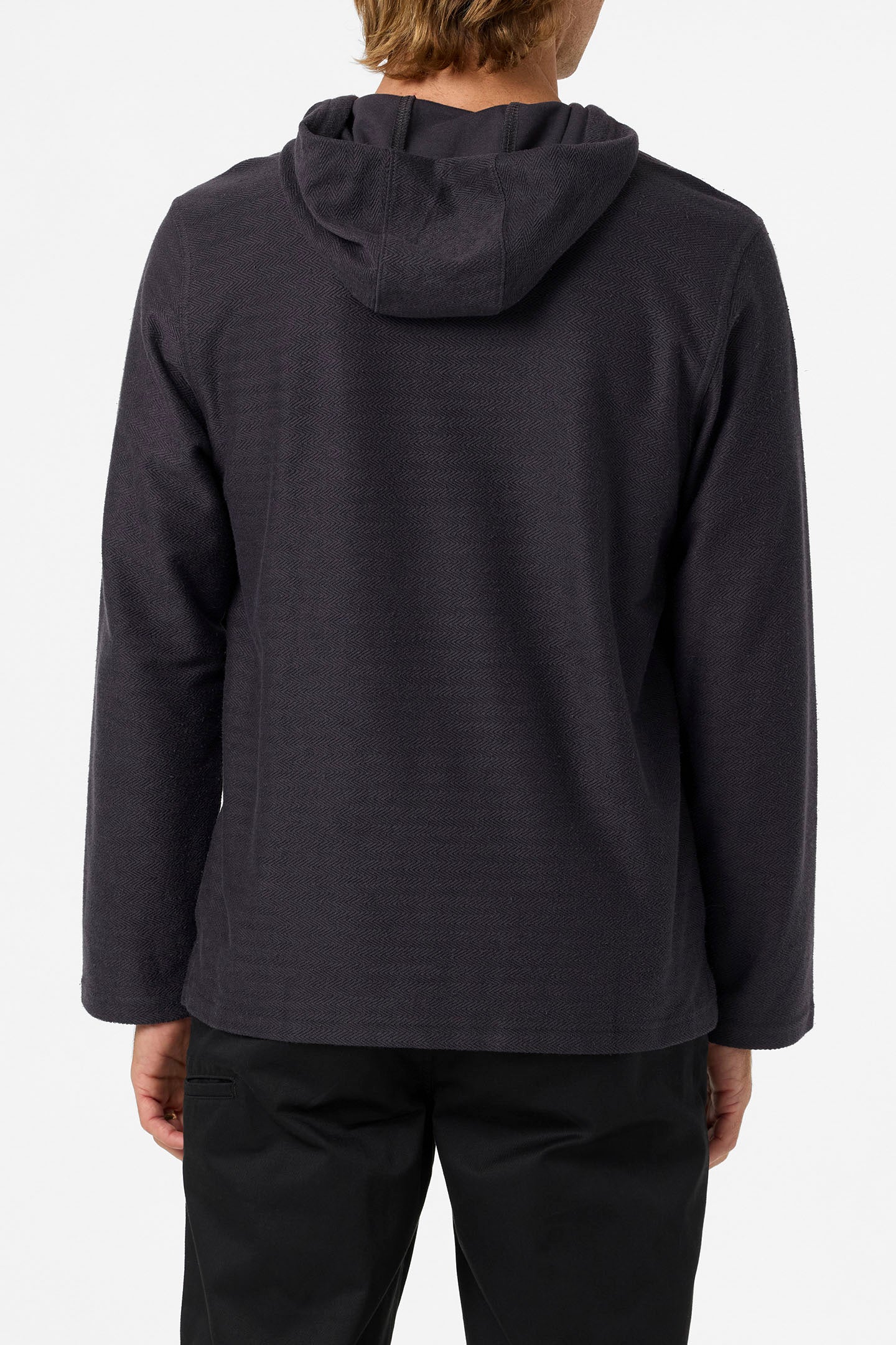 Bavaro Solid Poncho Pullover Fleece - Image 3