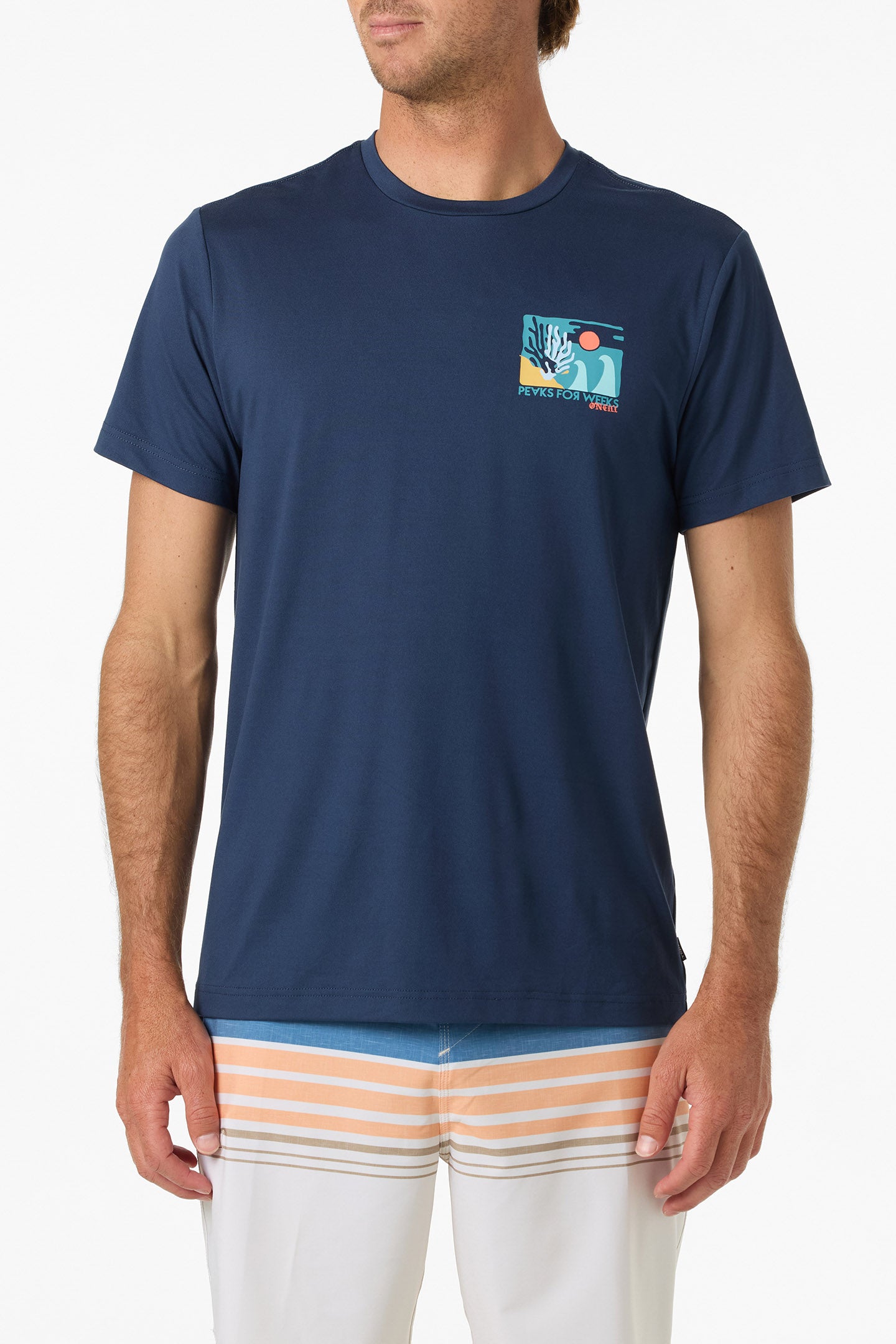 Coral UPF Standard Fit Tee - Image 2