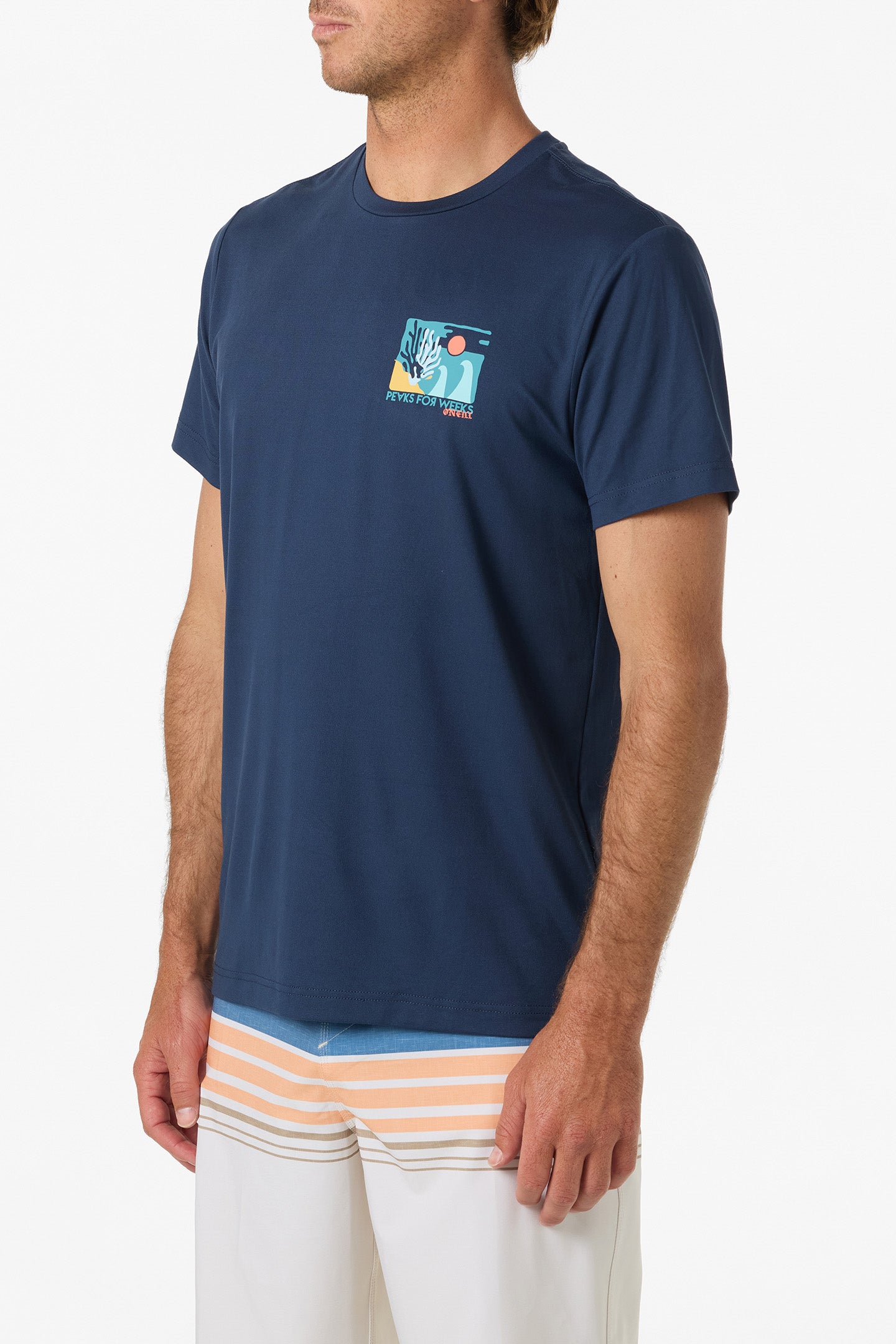 Coral UPF Standard Fit Tee - Image 3