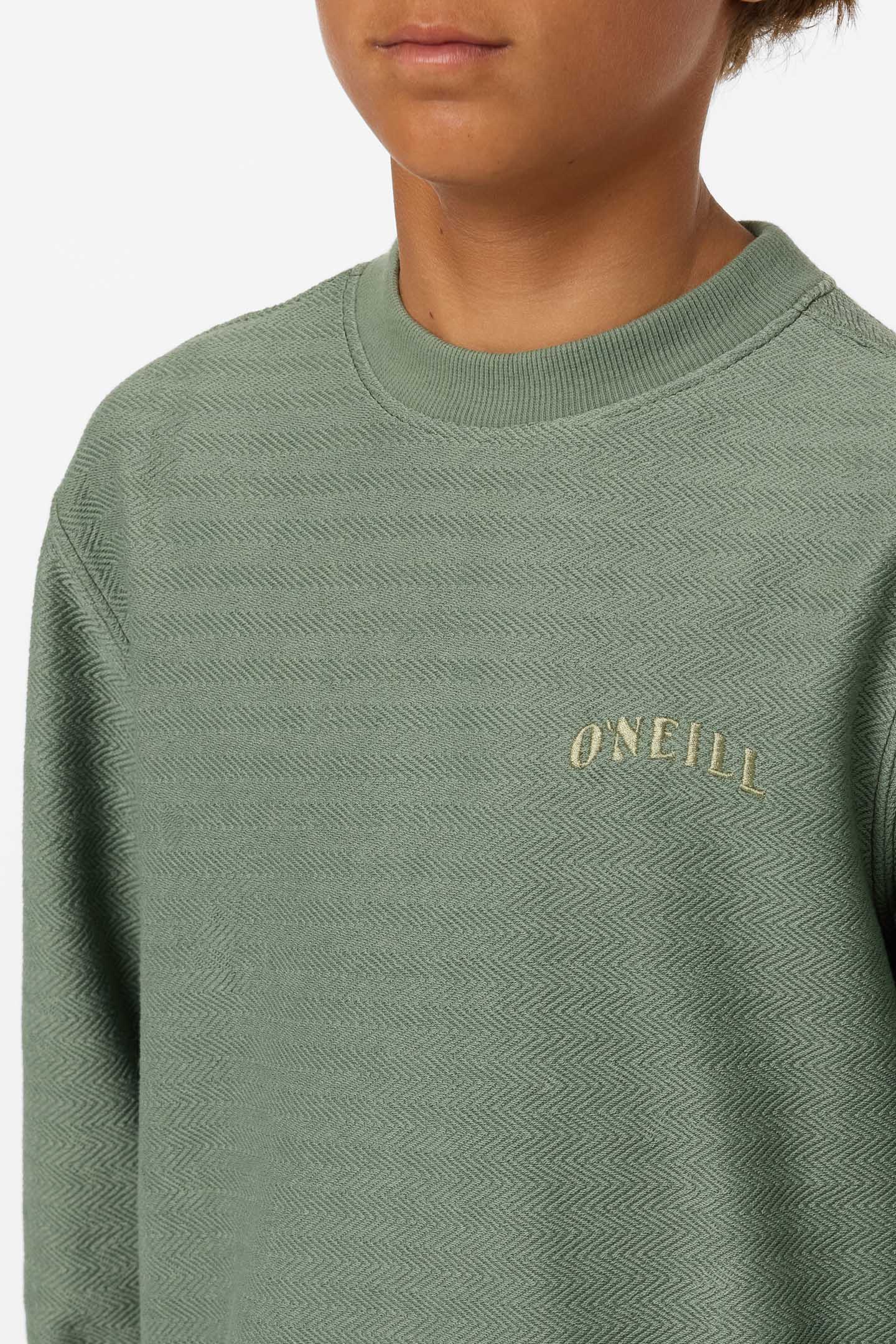 Boy's Bavaro Solid Crew Neck Fleece - Image 3