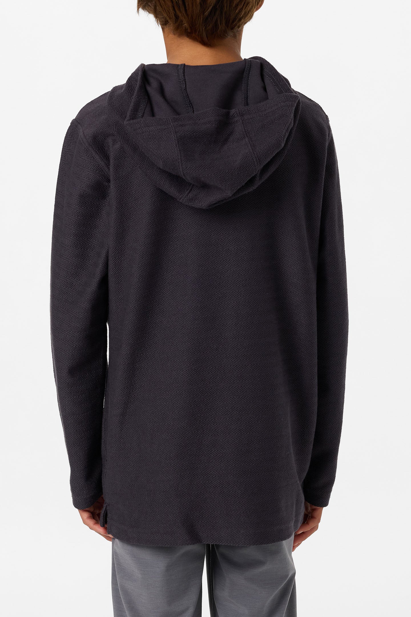 Boy's Bavaro Solid Poncho - Image 3