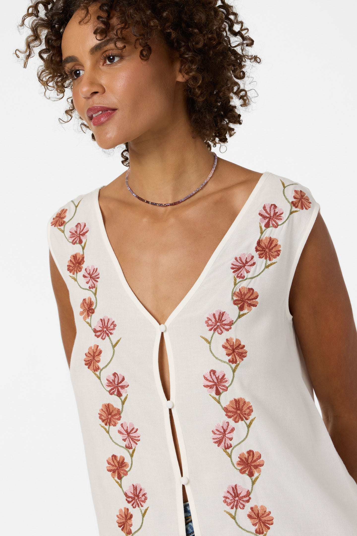 Farren Floral Top - Image 4