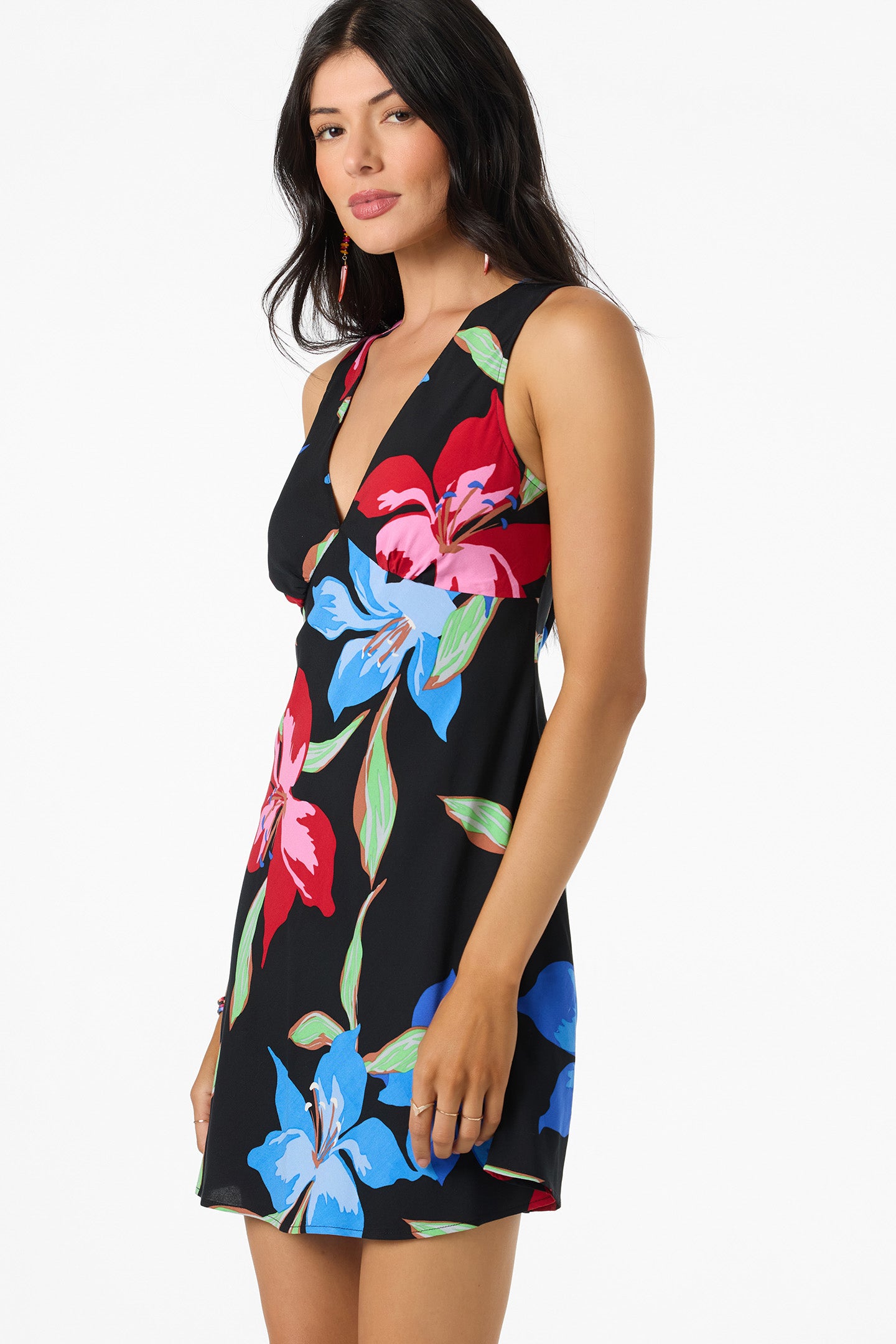 Eloise Floral Short Dress - Image 5