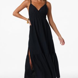Julez Solid Midi Dress