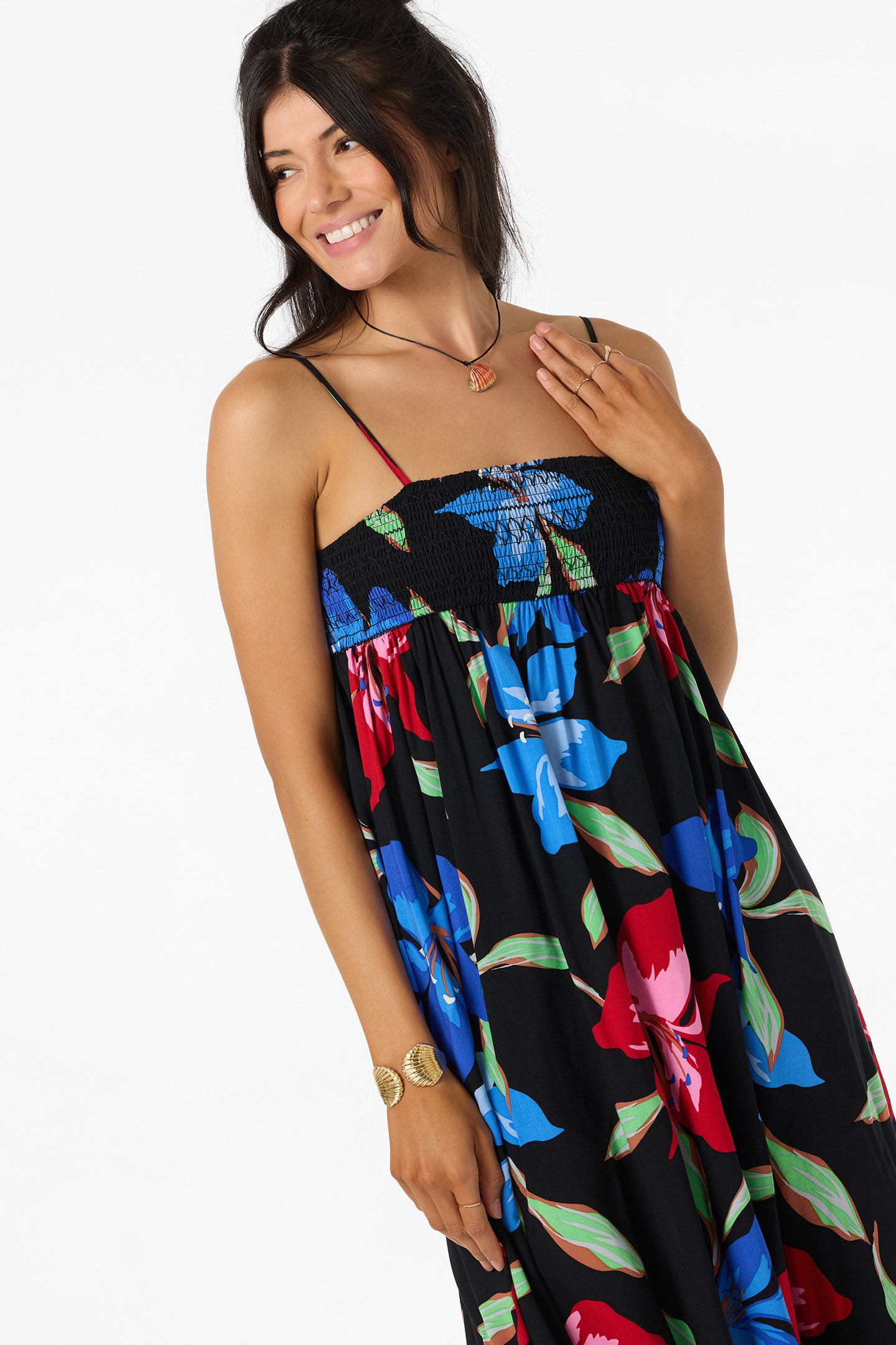 Nickie Floral Maxi Dress - Image 4