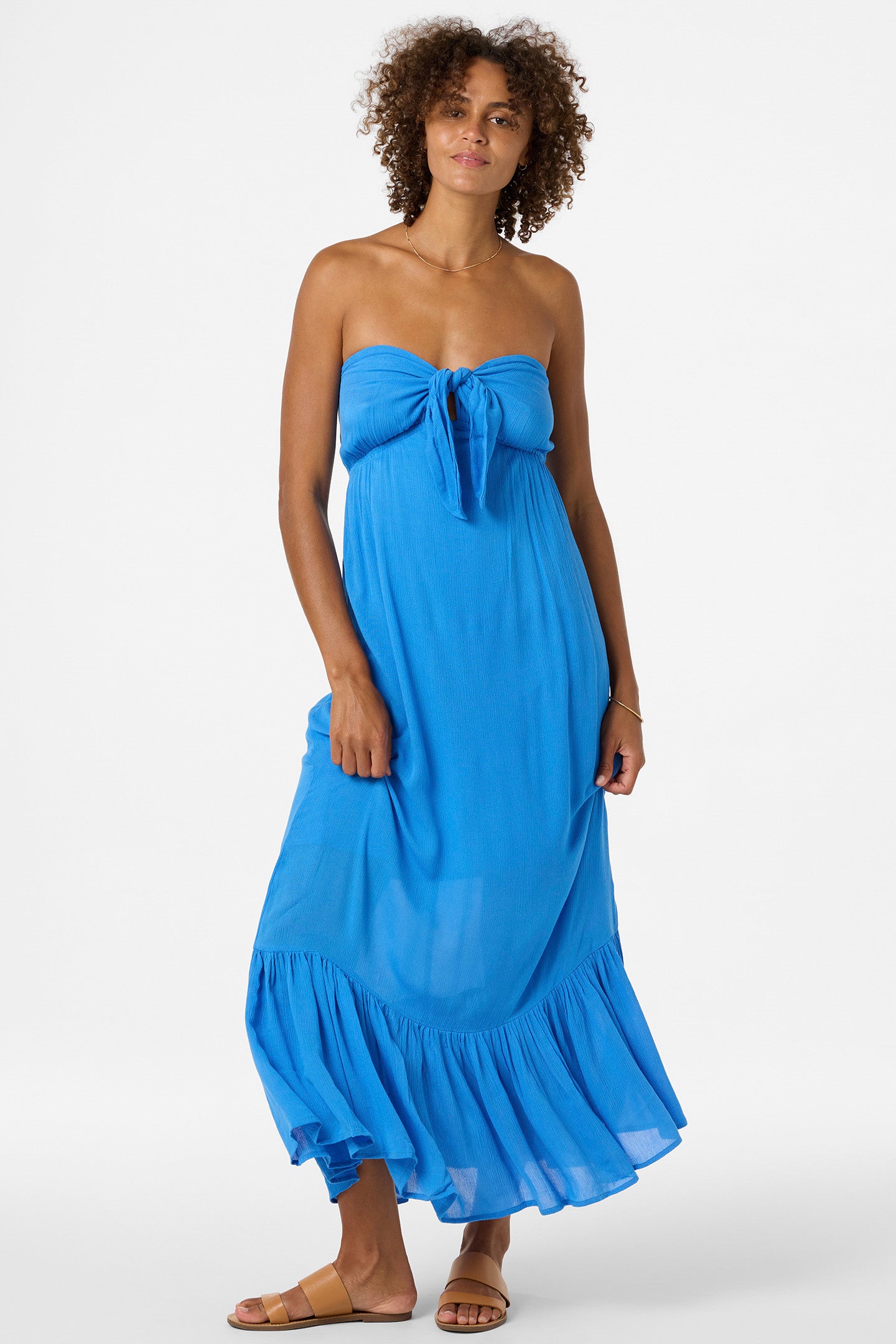 Isadora Solid Maxi Dress