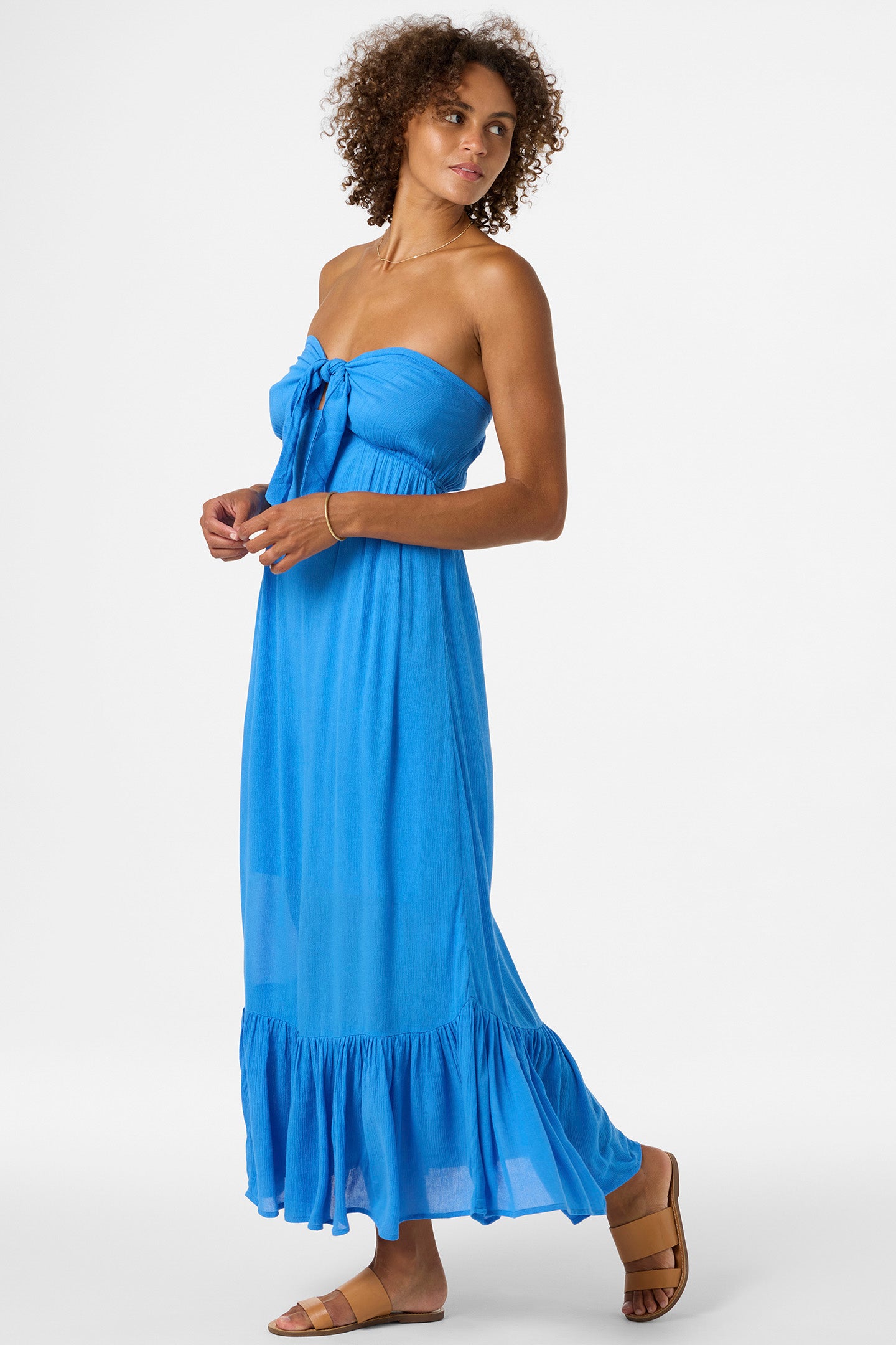 Isadora Solid Maxi Dress - Image 4
