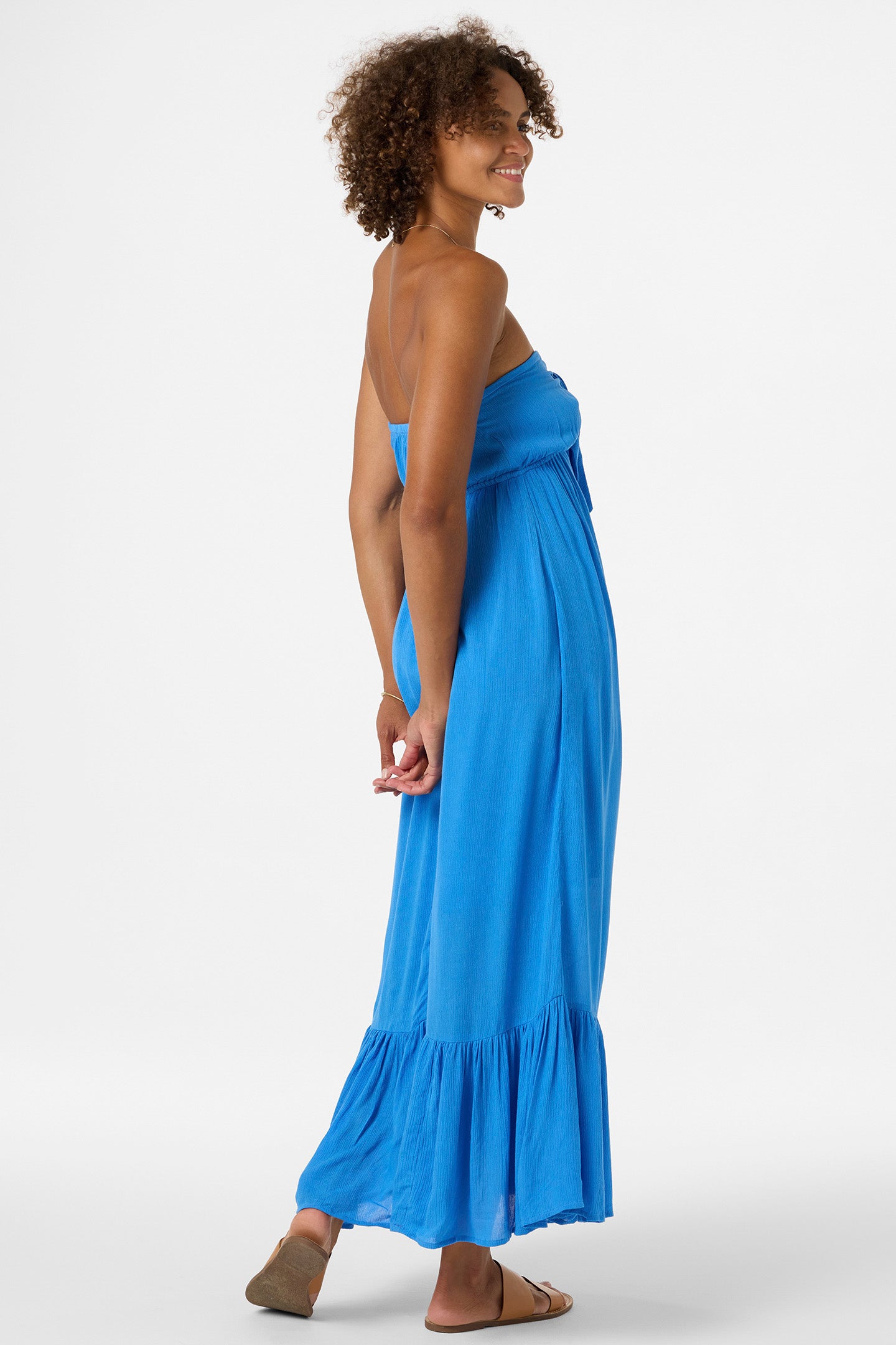 Isadora Solid Maxi Dress - Image 2