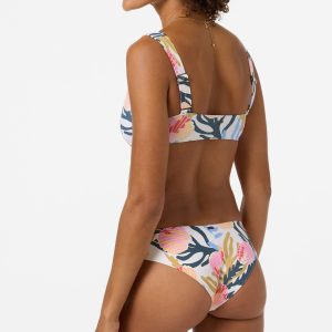 Cora Geo Comber Mid Rise Medium Bikini Bottoms