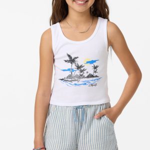 Girl's Brenda Stripe Shorts